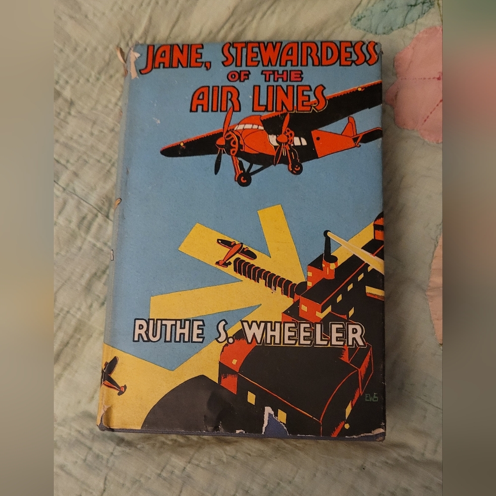 First Edition "Jane, Stewardess Of The Air Lines"